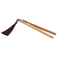 Ogquaton Utensilios de la Cocina de los Clips de té de bambú de Las Pinzas de la Comida de la Ensalada de Fruta del…